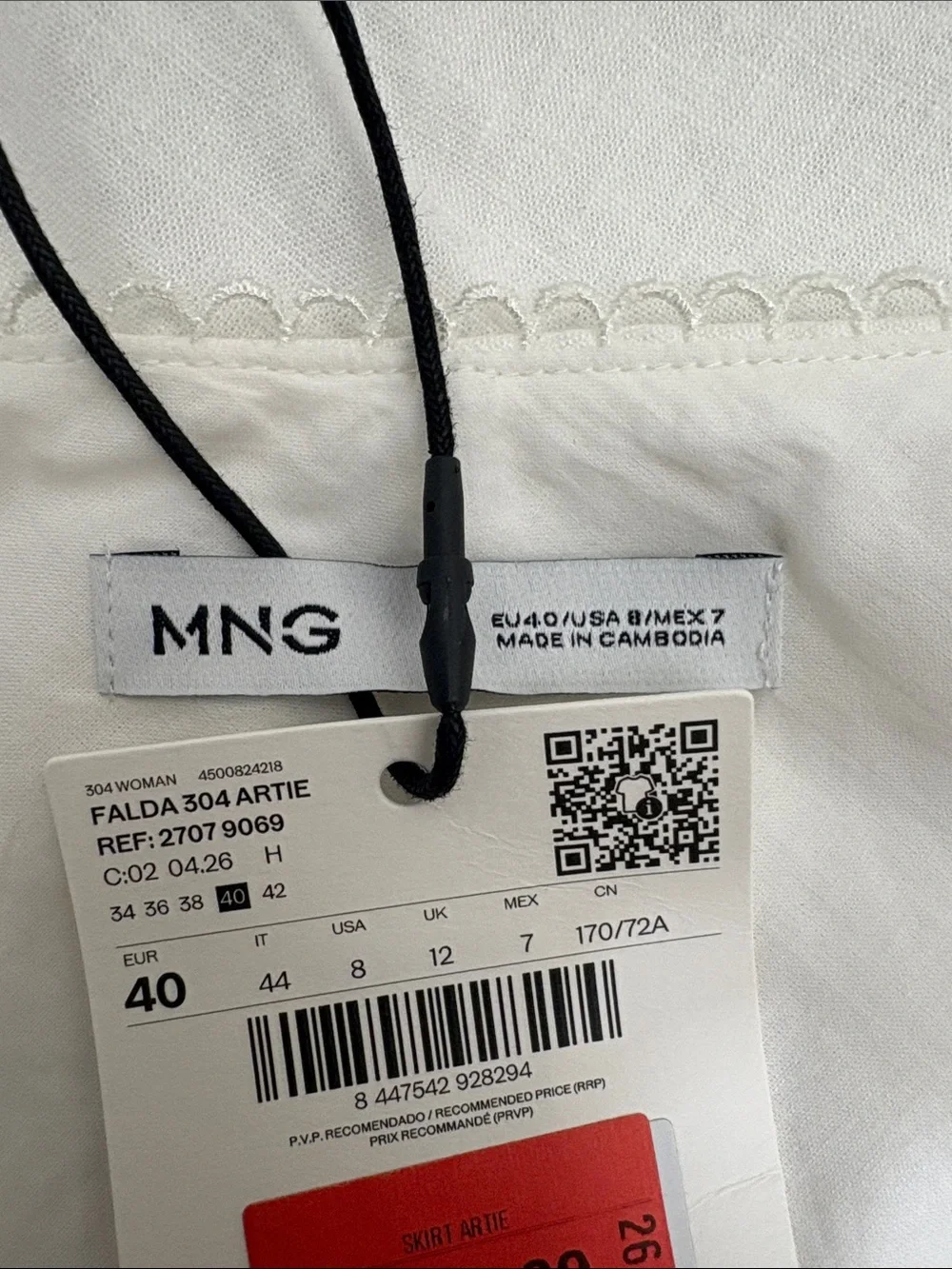 Mango simple white